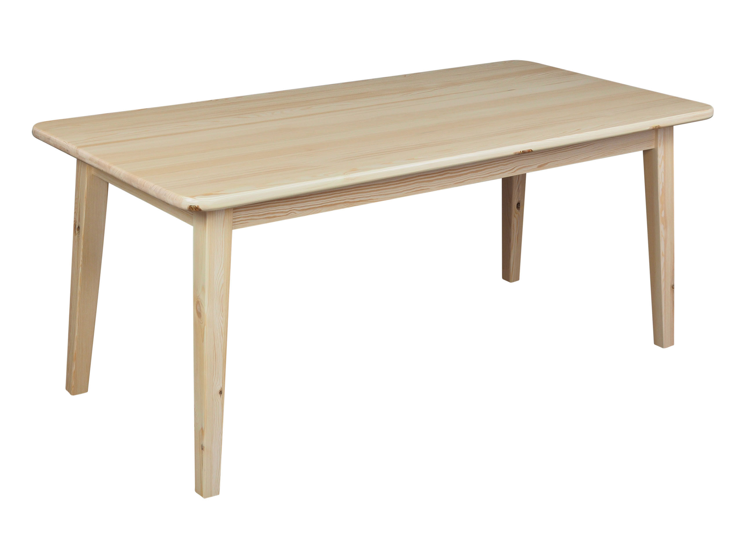 Stół 160x90 Primo z drewna litego, kolor sosnowy