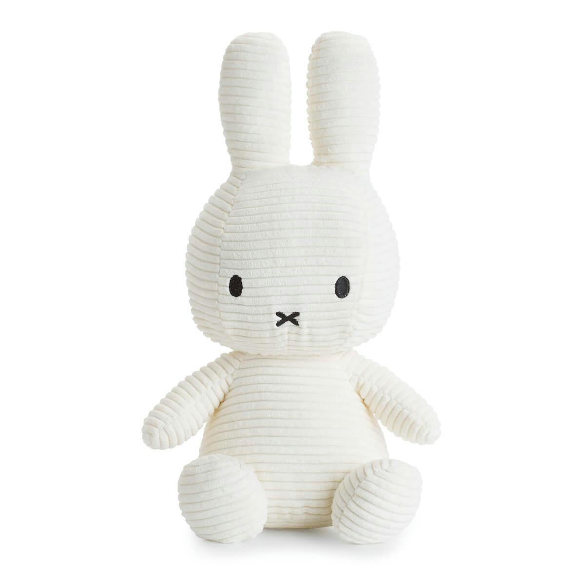- Peluche lapin 33cm MIFFY Corduroy white