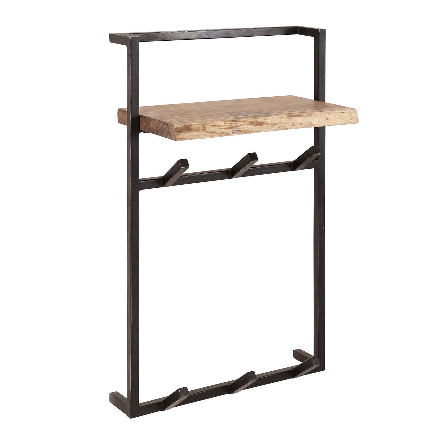 Giga Meubel Kapstok Air - Naturel Hout - 6-Haken - 30x51x80cm