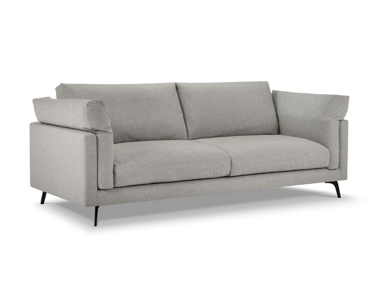 CAMILLE - Canapé 3 places en Tissu Structurel Beige