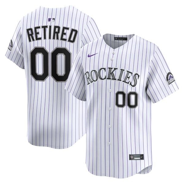 Colorado Rockies Nike Home Limited Pick-A-Player Retired Roster Jersey - White