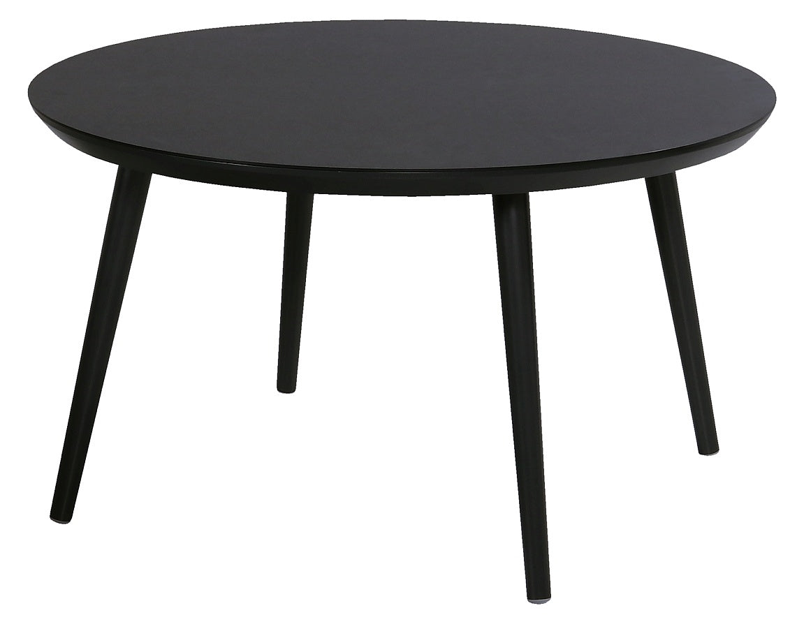Hartman Sophie Studio HPL Tuintafel Ø 128 cm - Zwart