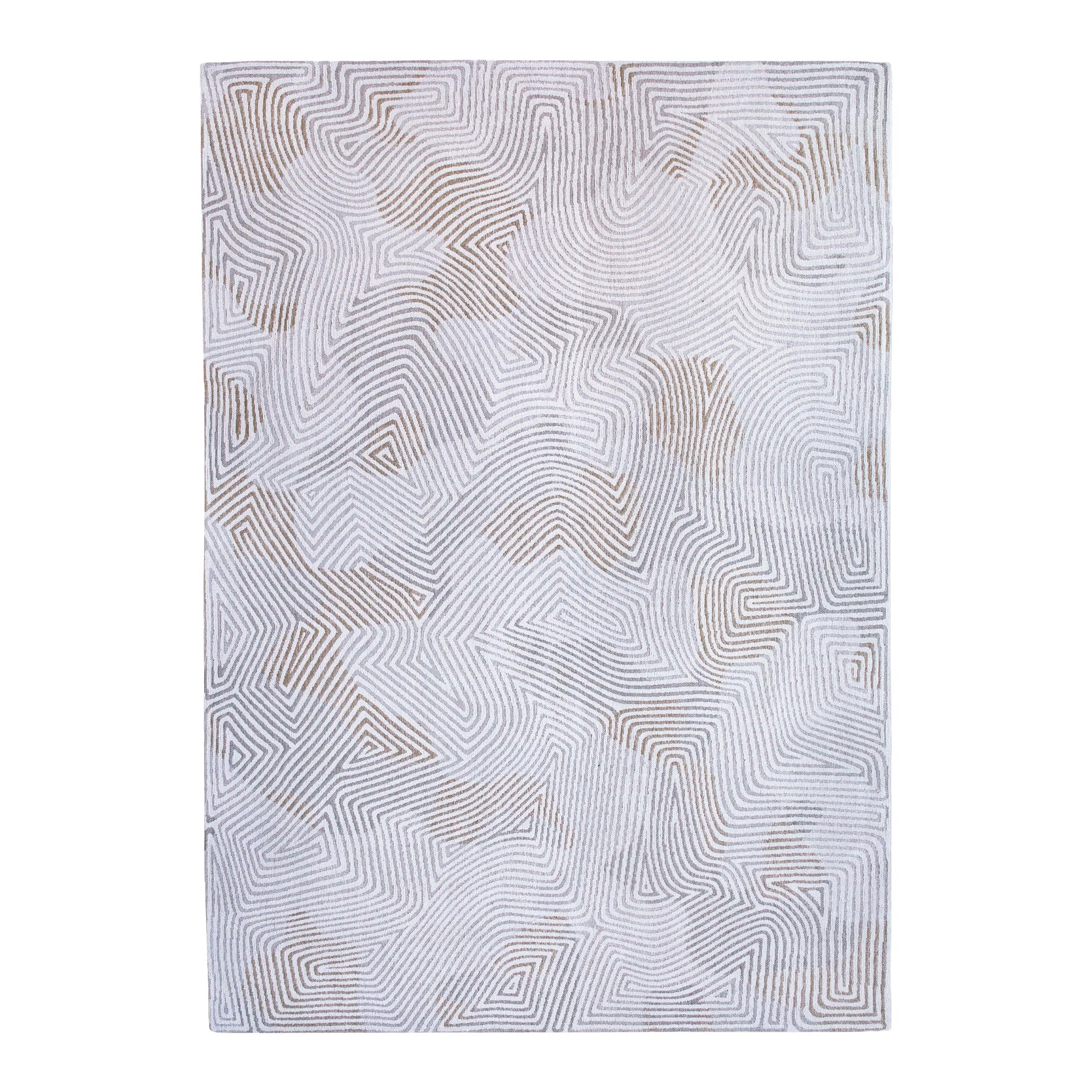 Louis de Poortere Coral Meditation Vloerkleed 140 x 200 cm - Oyster Wh