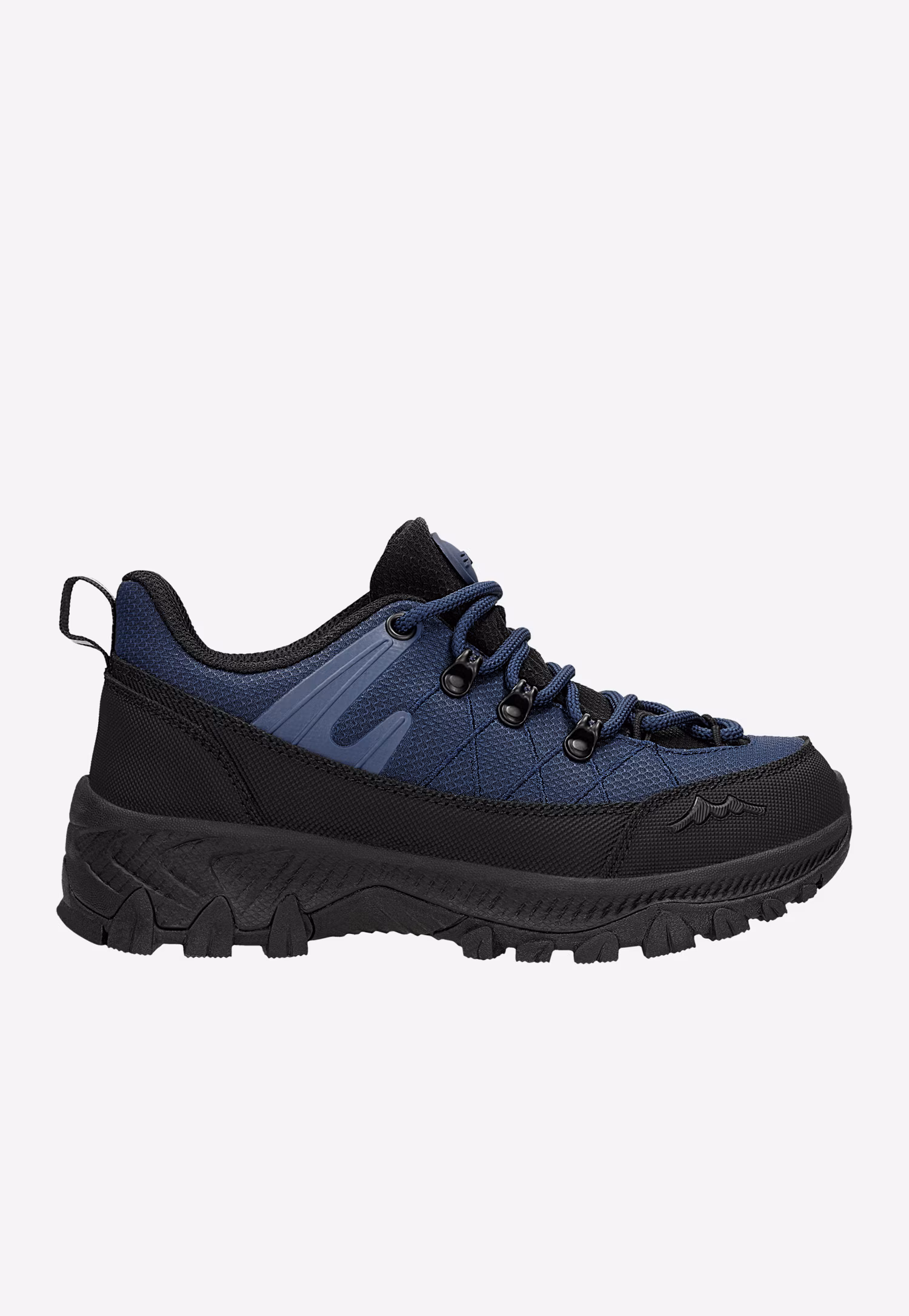 Granatowo-czarne niskie trekkingi dziecięce BARTEK 87011-46