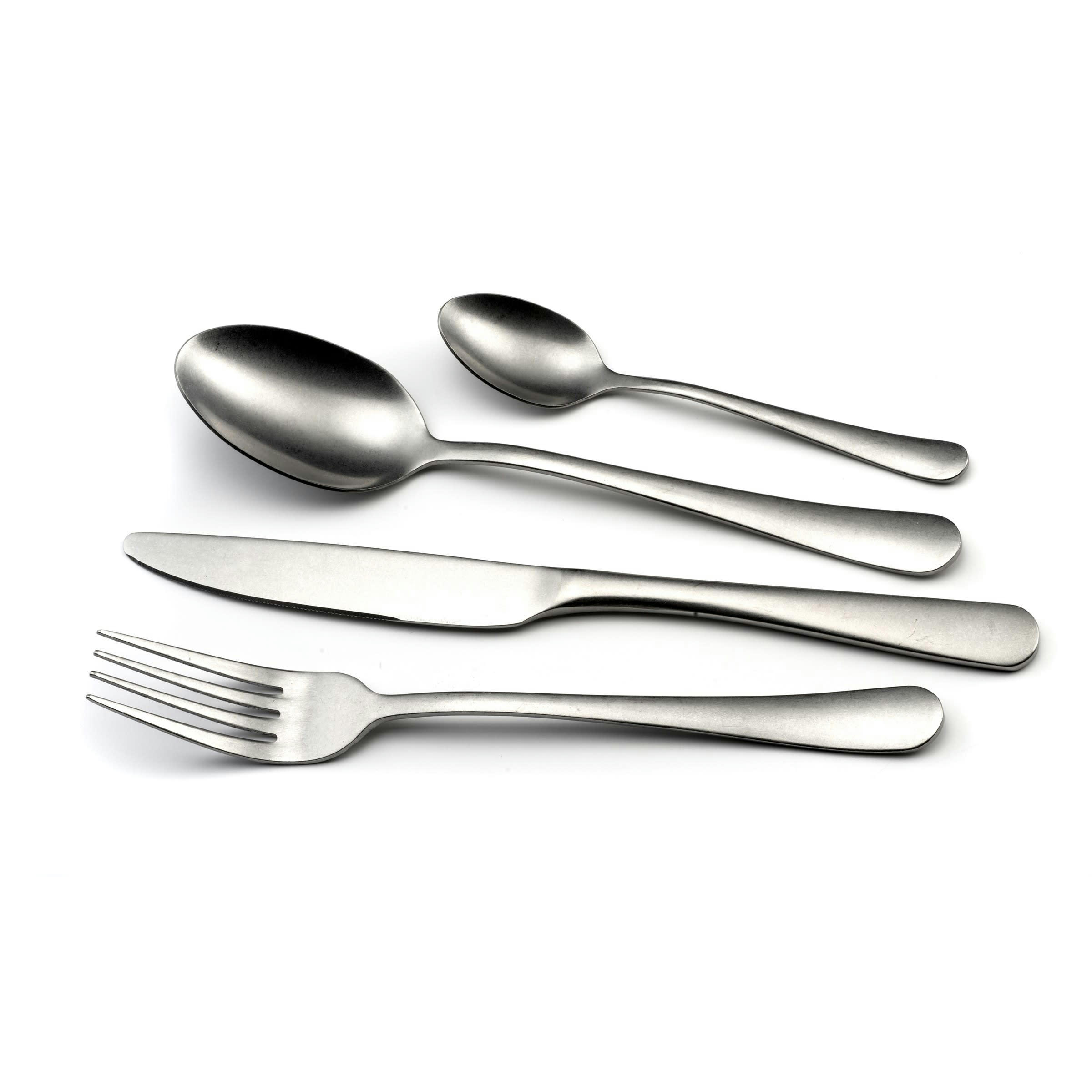 AUSTIN - Ménagère 24 couverts en inox et finition vieillie