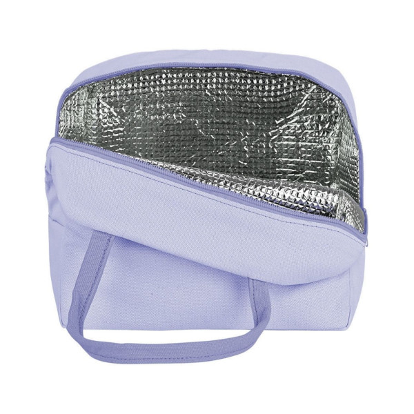 Torba termiczna Lavender Fog 6 l tkanina fioletowy na lunch z uchwytem