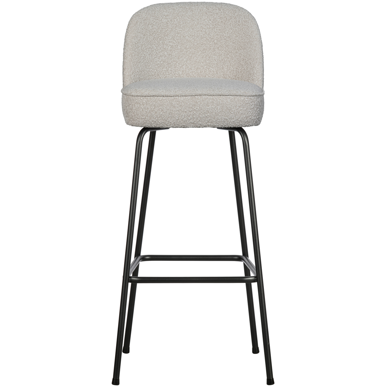 WOOOD barstoel Vogue - Velvet - Naturel - 103x50x55