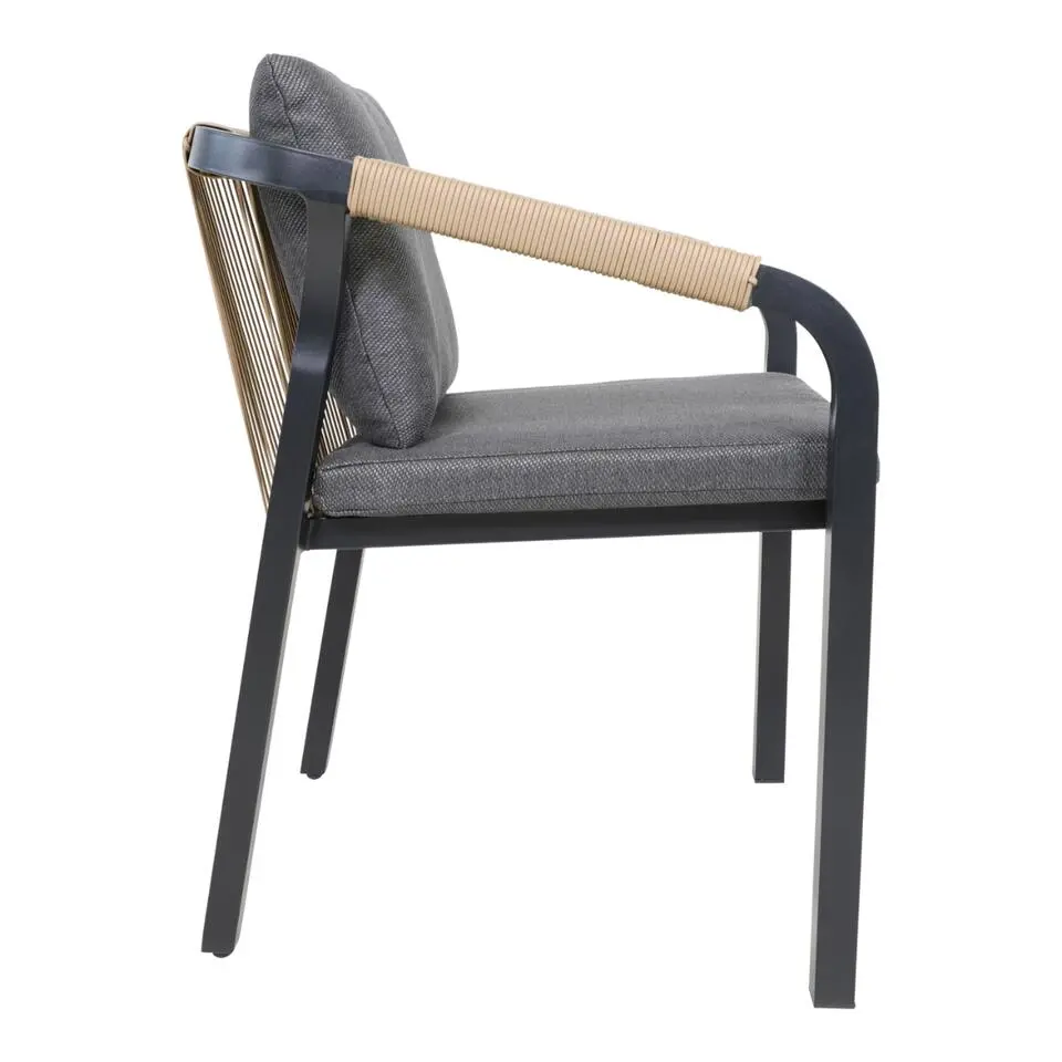 Les - Rimini terrasstoel grijs