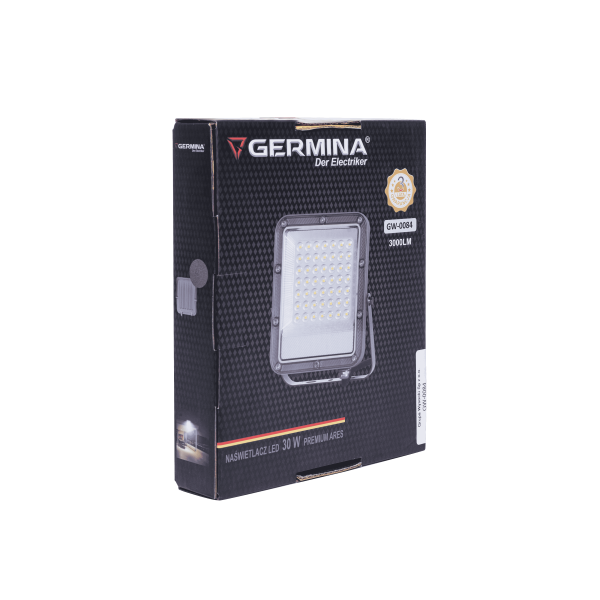 Naświetlacz LED Germina 30W IP65 5000k 1szt.