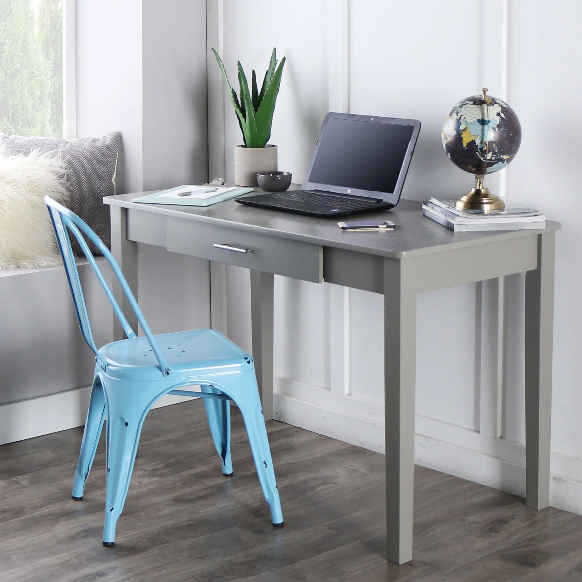 DISCO Midtown Writing Desk - Gray