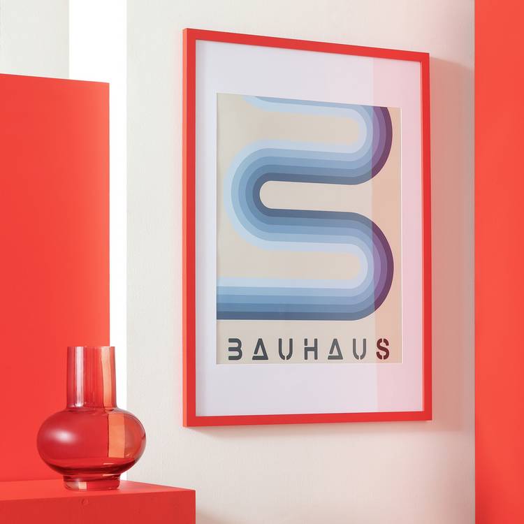 Habitat Red Picture Frame - 50X70cm