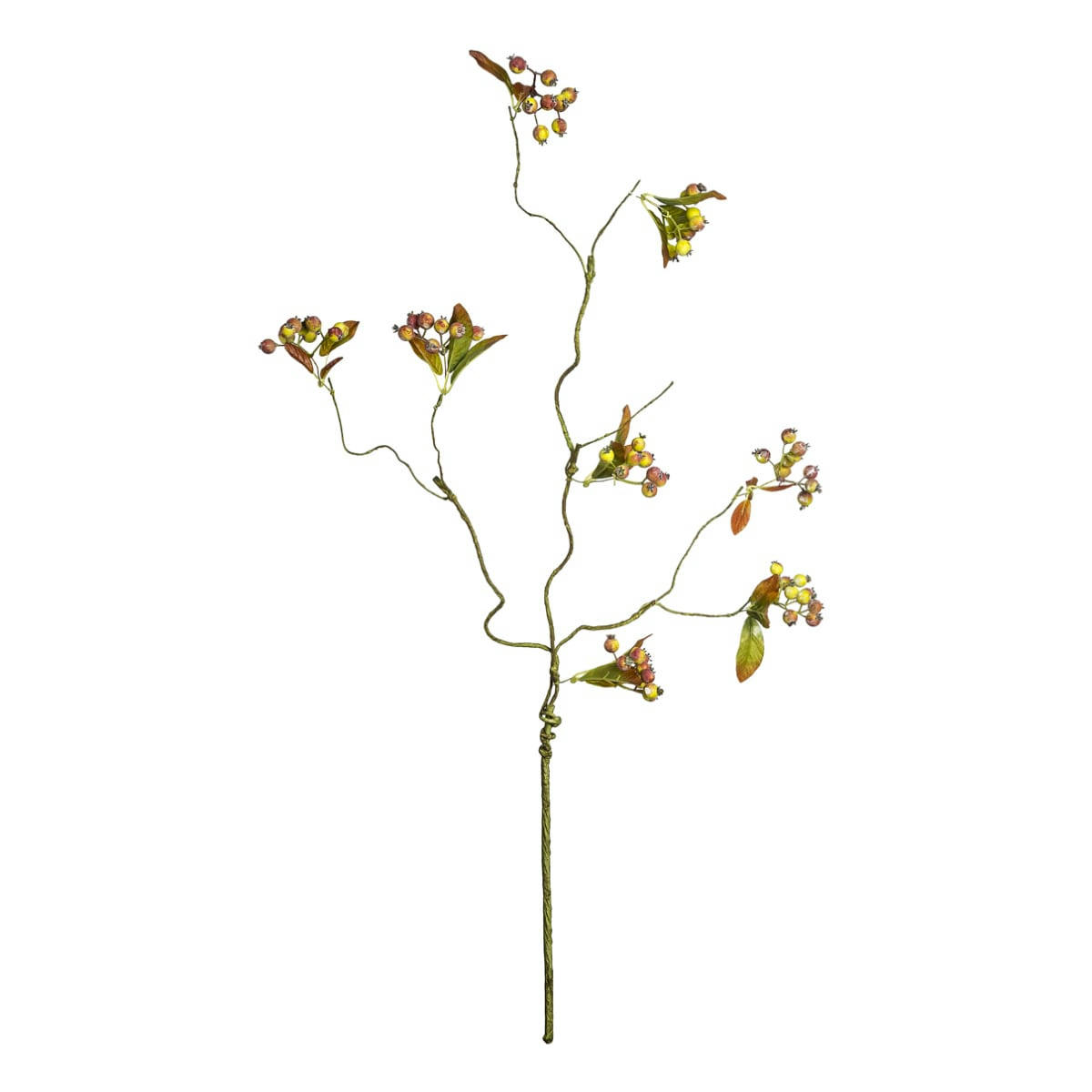 AUTOMNE - Branche de baies avec feuilles H70