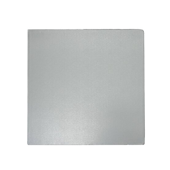 Silver Square Cake Drum 12 Inches