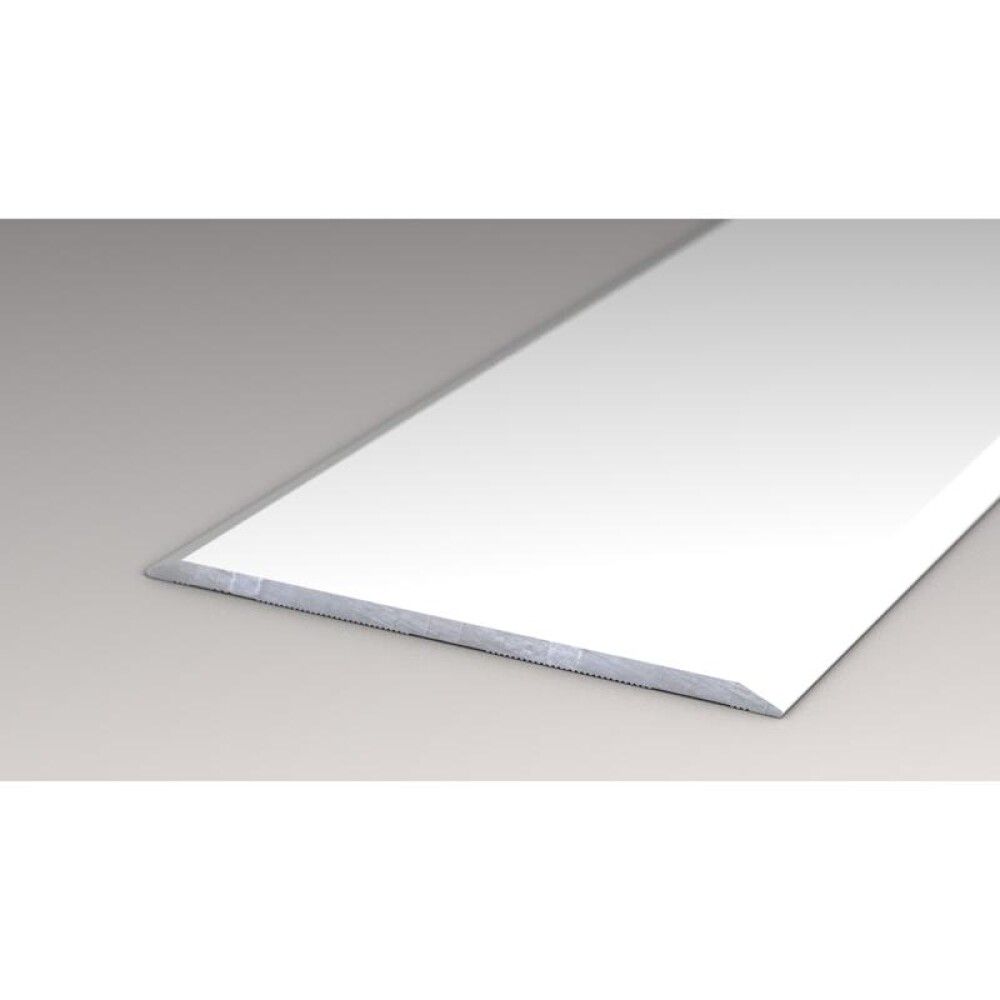 OVERGANGSPROFIL LOGOCLIC ALUMINIUM 1000X80X3MM HVIT