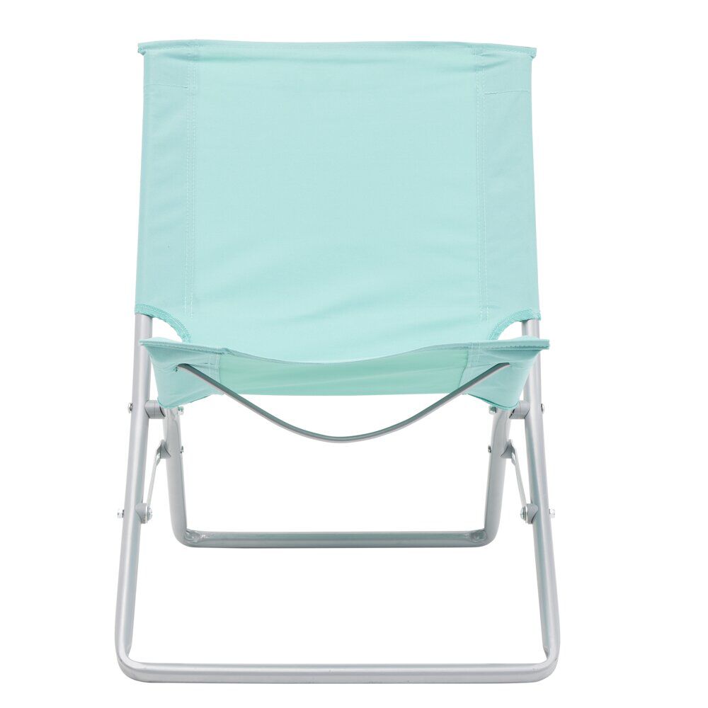 Chaise de plage pliante Funky bleu 58x43xH55cm