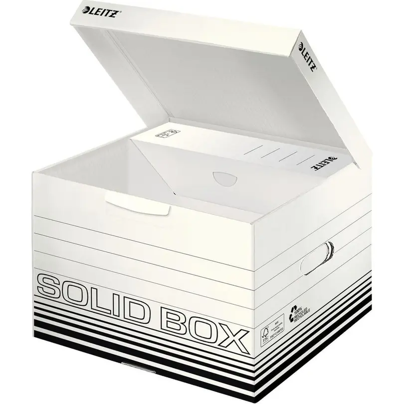 Aufbewahrungsbox 10er-Set Solid Box M