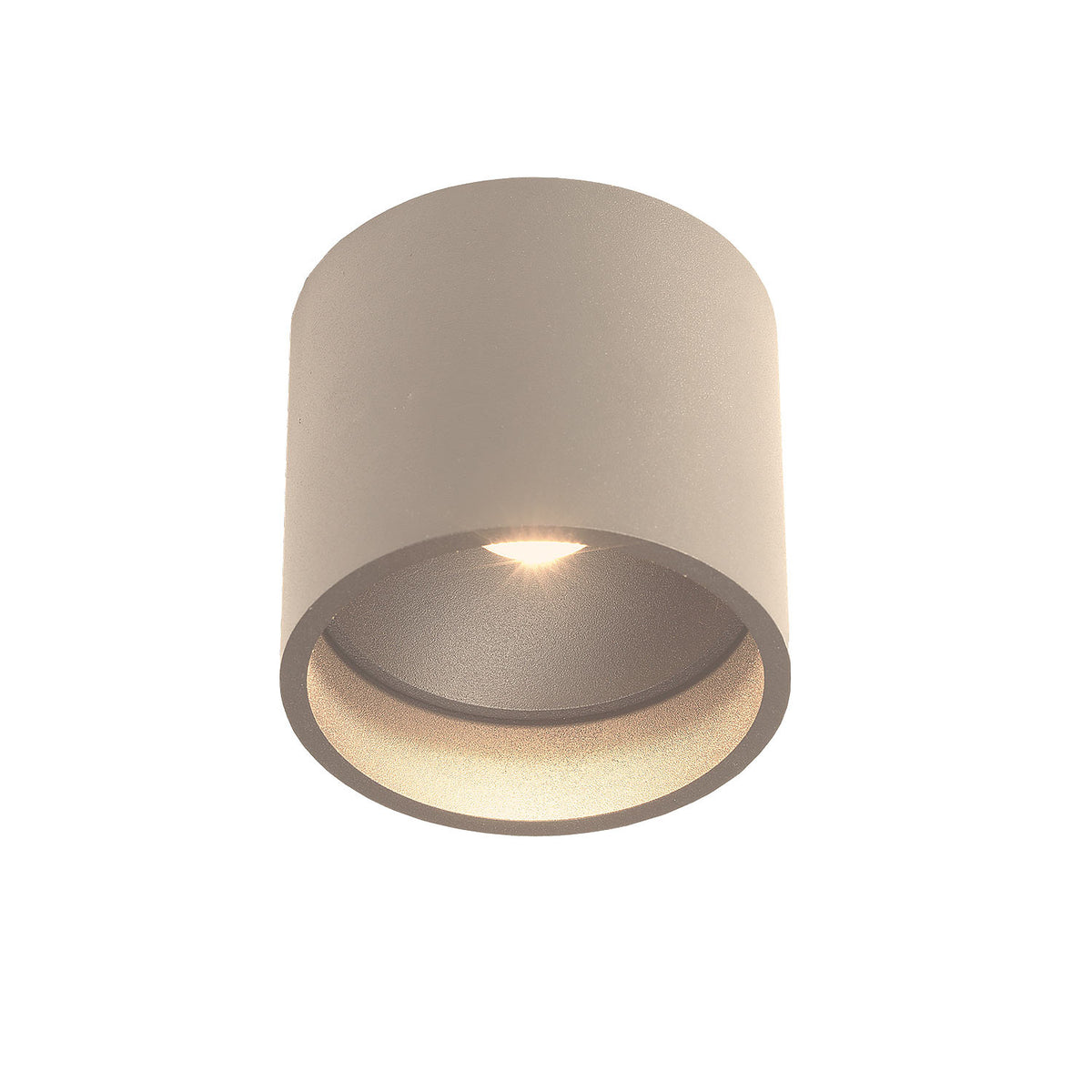 Artdelight plafondlamp Orleans - 1 lichts - 11 x 10  cm - champagne