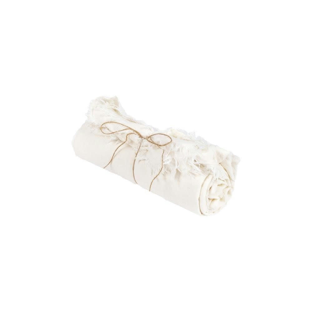LINEN - Nappe en lin blanc 180x300