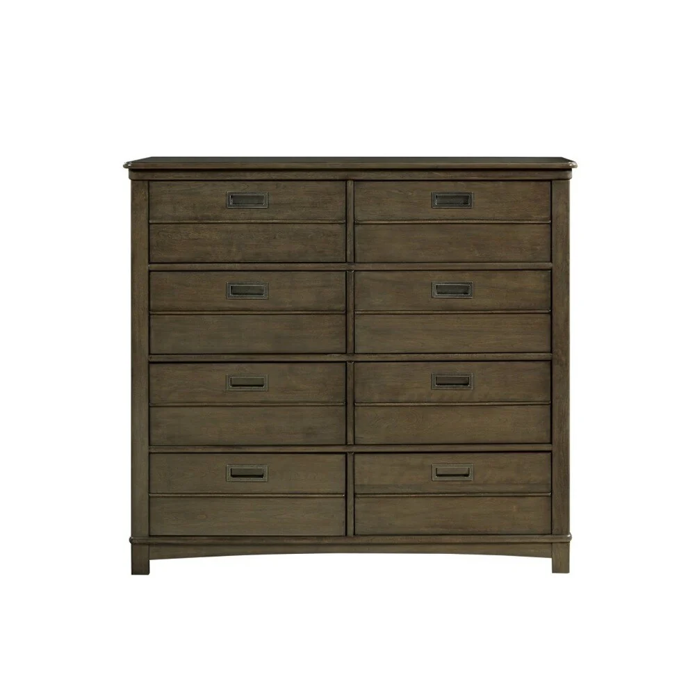 Universal Varsity Grey Wood 8-drawer Dresser