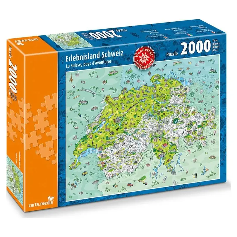 Puzzle Erlebnisland Schweiz