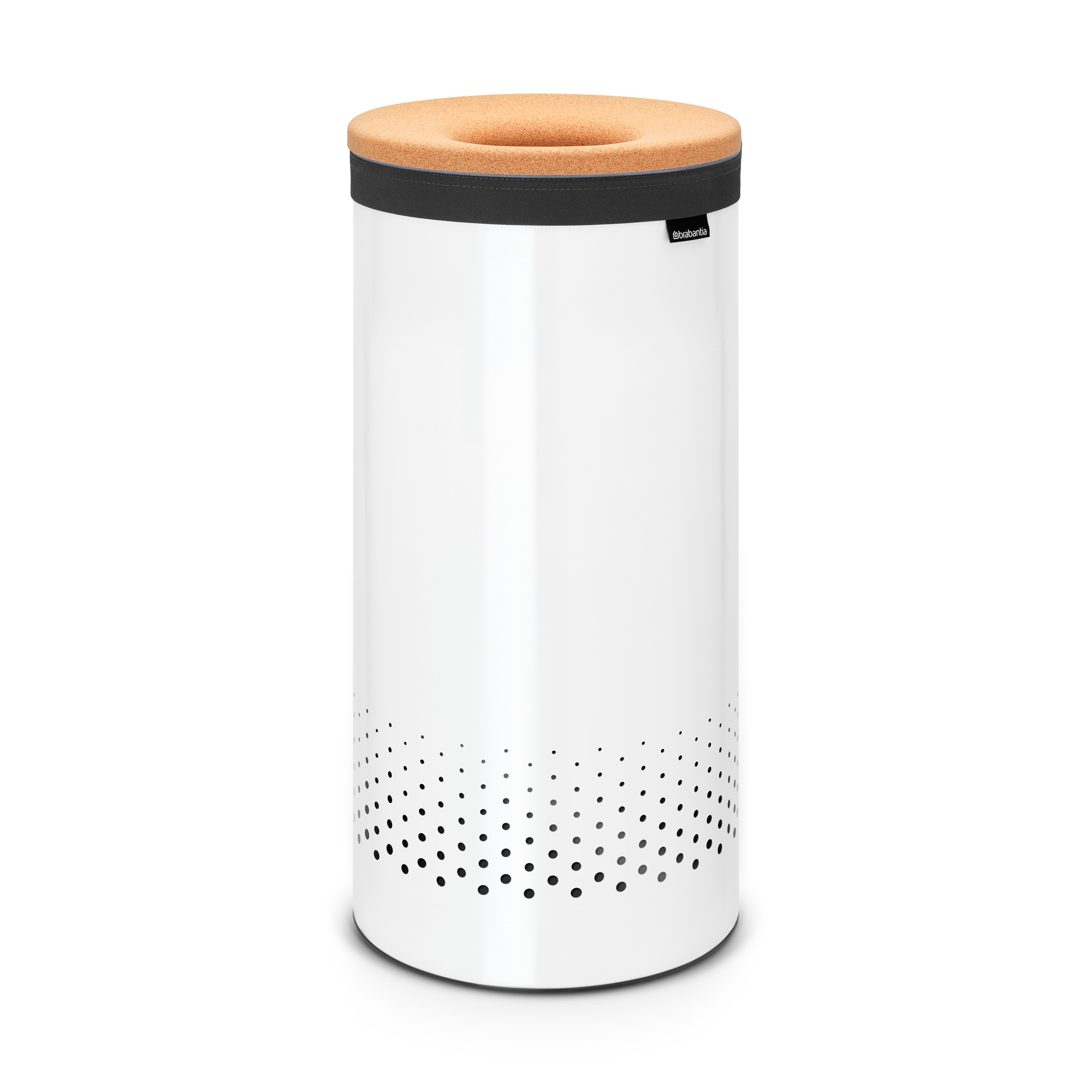 Brabantia Wasbox, 35 liter, kurken deksel - White