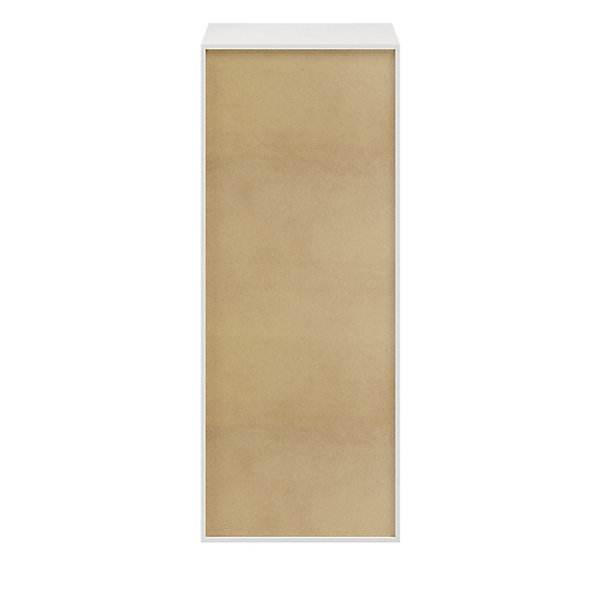 Caisson blanc GoodHome Atomia H. 187,5 x L. 75 x P. 58 cm