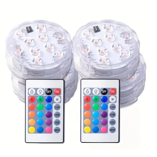 NNETM 4pcs Spooky Pumpkin LED Lights