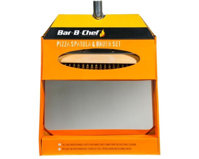 Pro Grill Pizza Spatula & Brush Set