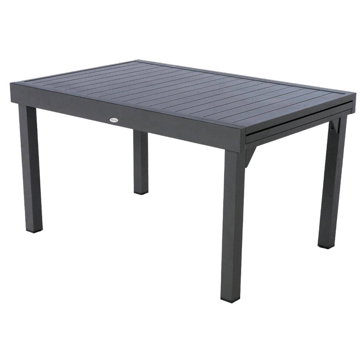 Mesa extensível PIAZZA cinza graphite 135-270cm