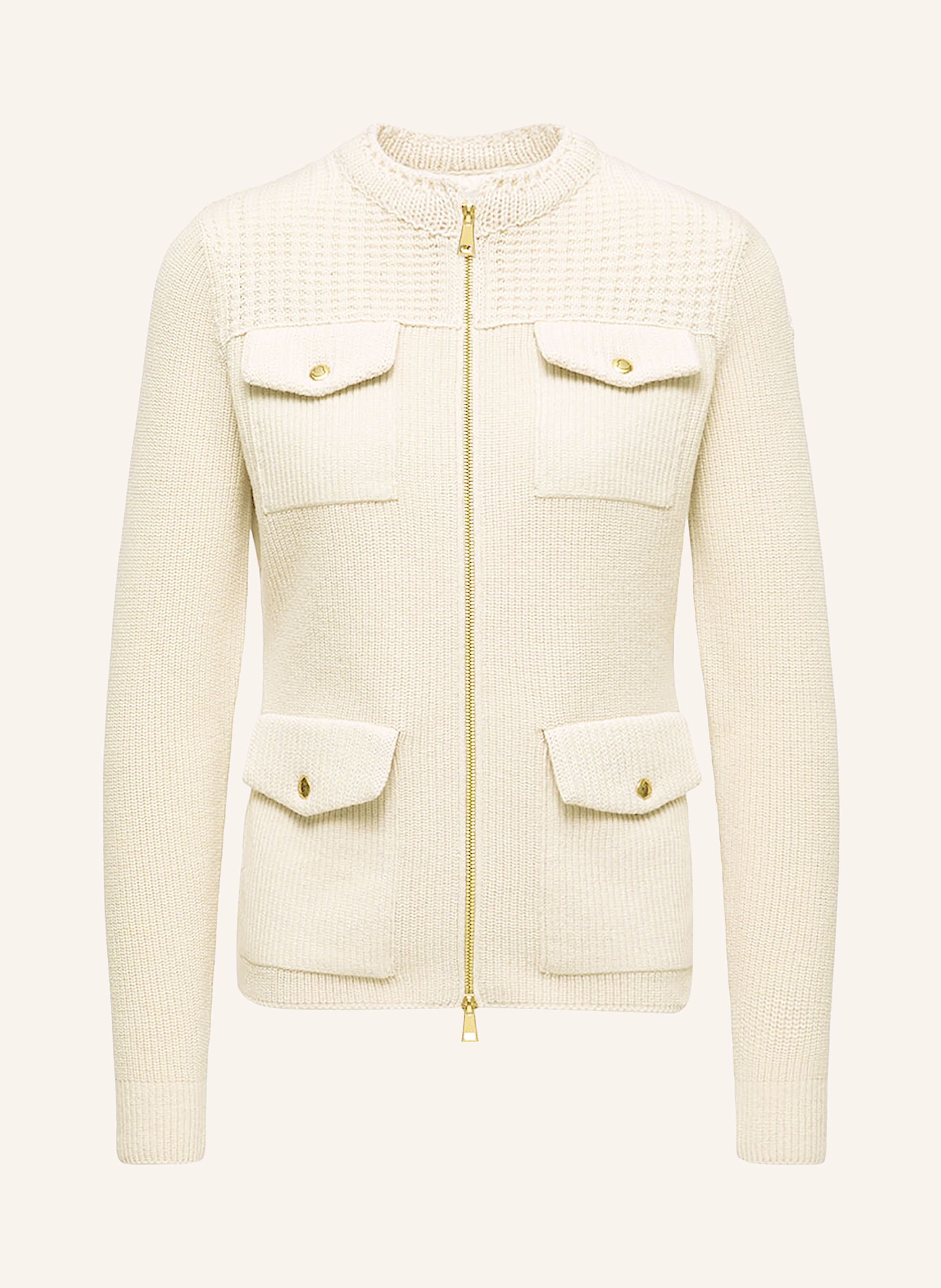 MONCLER Daunenjacke im Materialmix