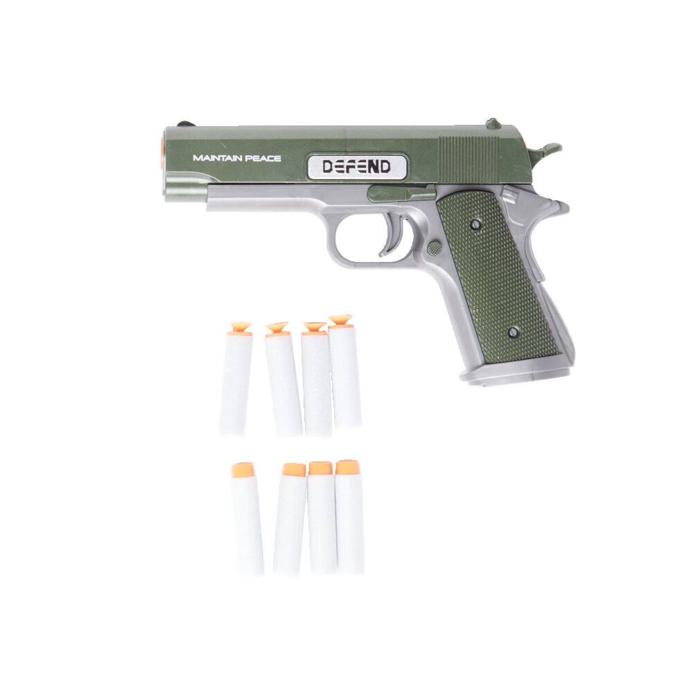 Pistolet fléchette plastique - 4 modèles