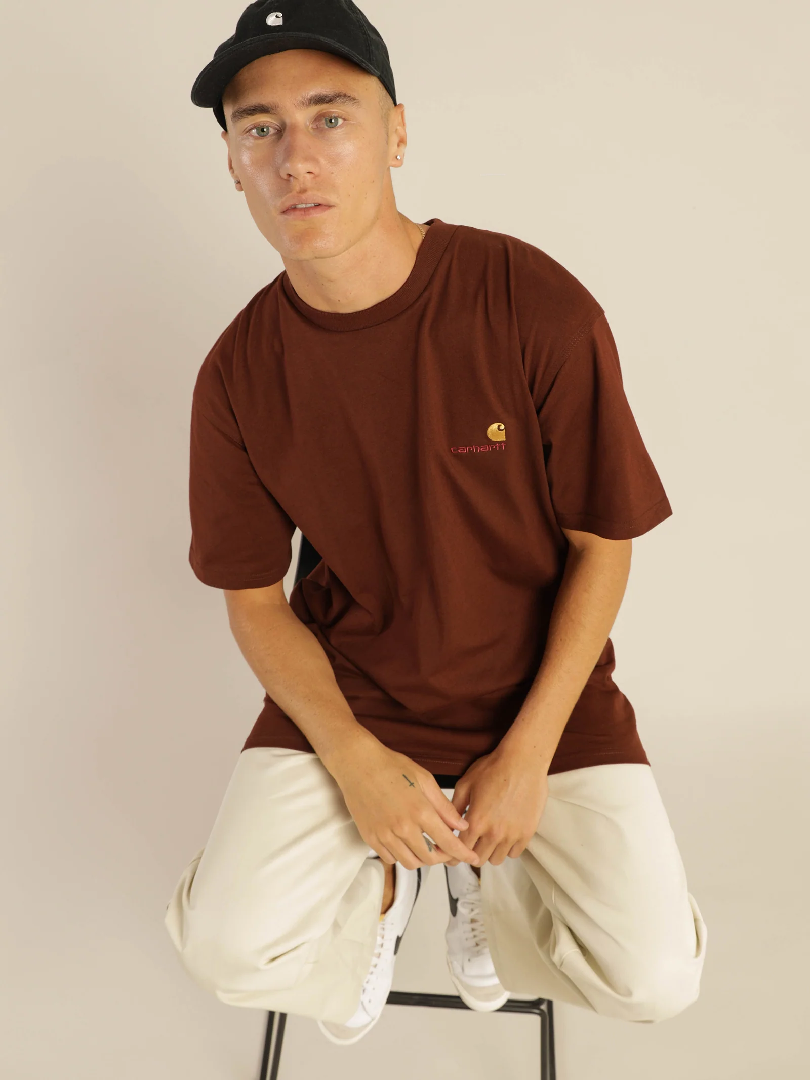 Short Sleeve American Script T-Shirt