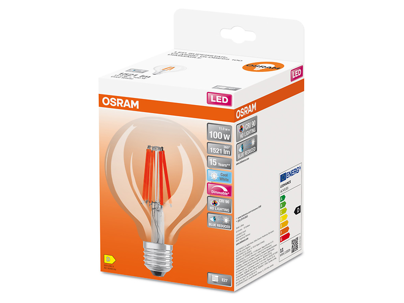 Żarówka LED E27 dekoracyjna z neutralną barwą światła