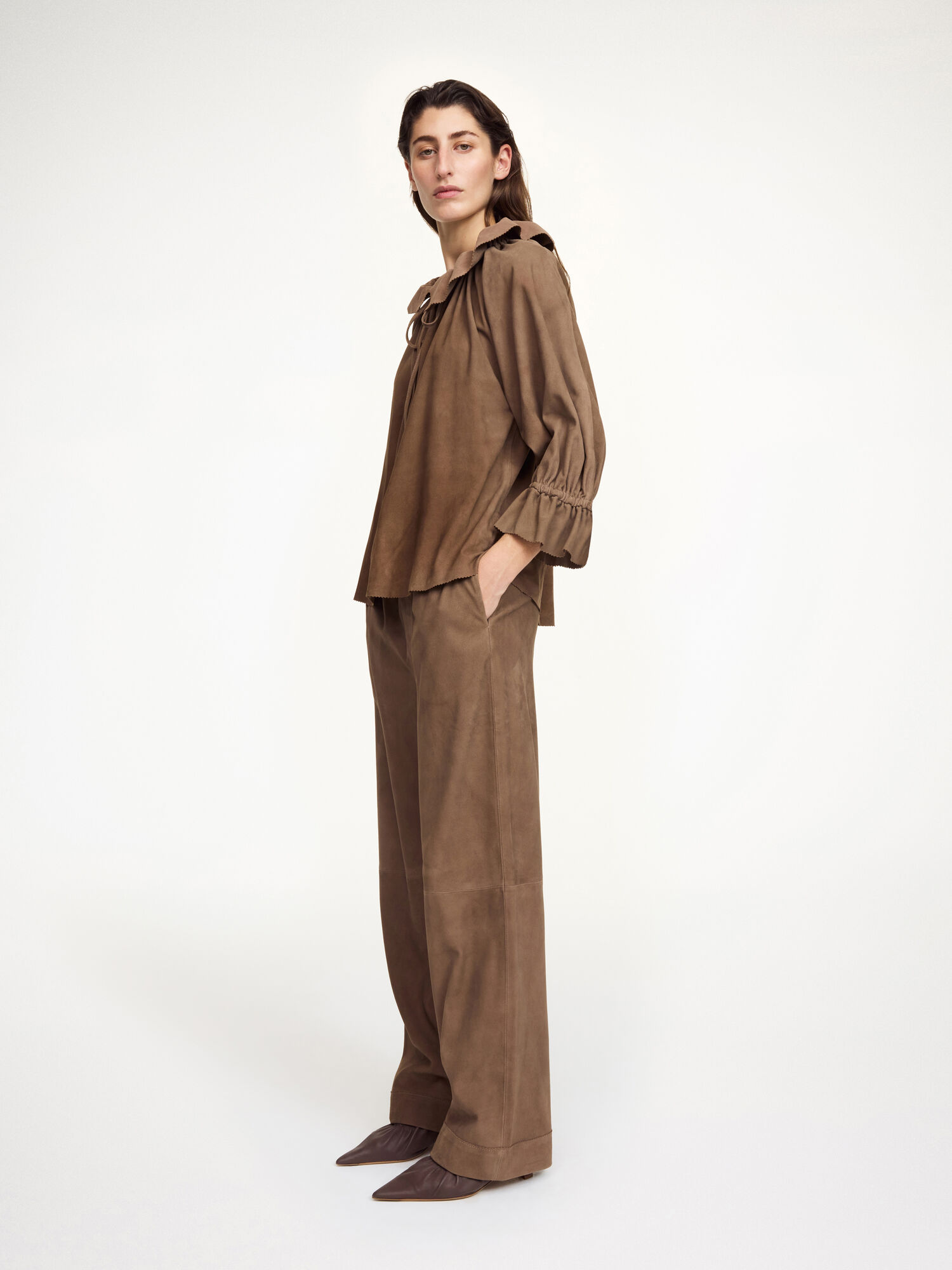 Dicte Suede bluse