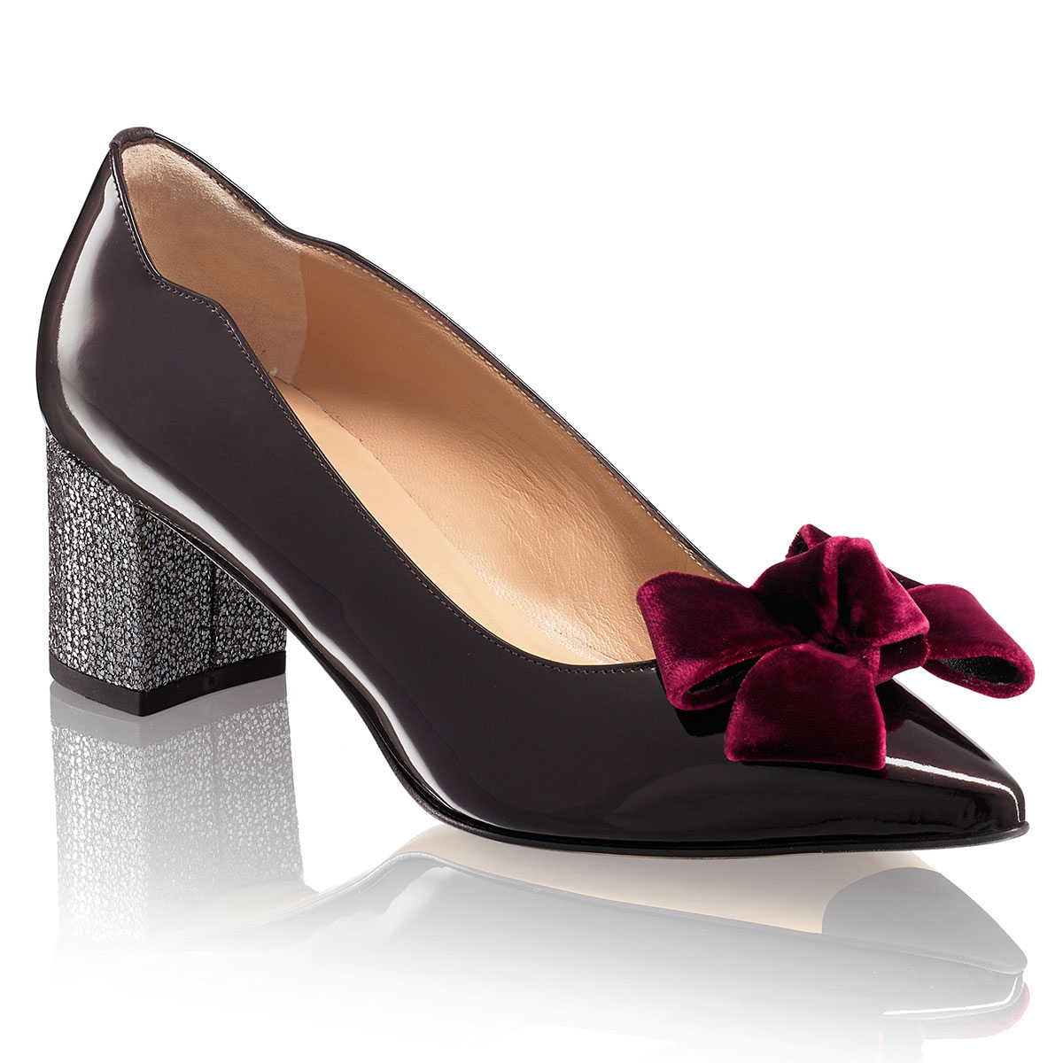 Russell & Bromley VIVACIOUS Bow Trim Court