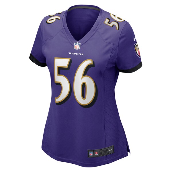 Deion Jennings Baltimore Ravens Nike Women's  Game Jersey -  Purple