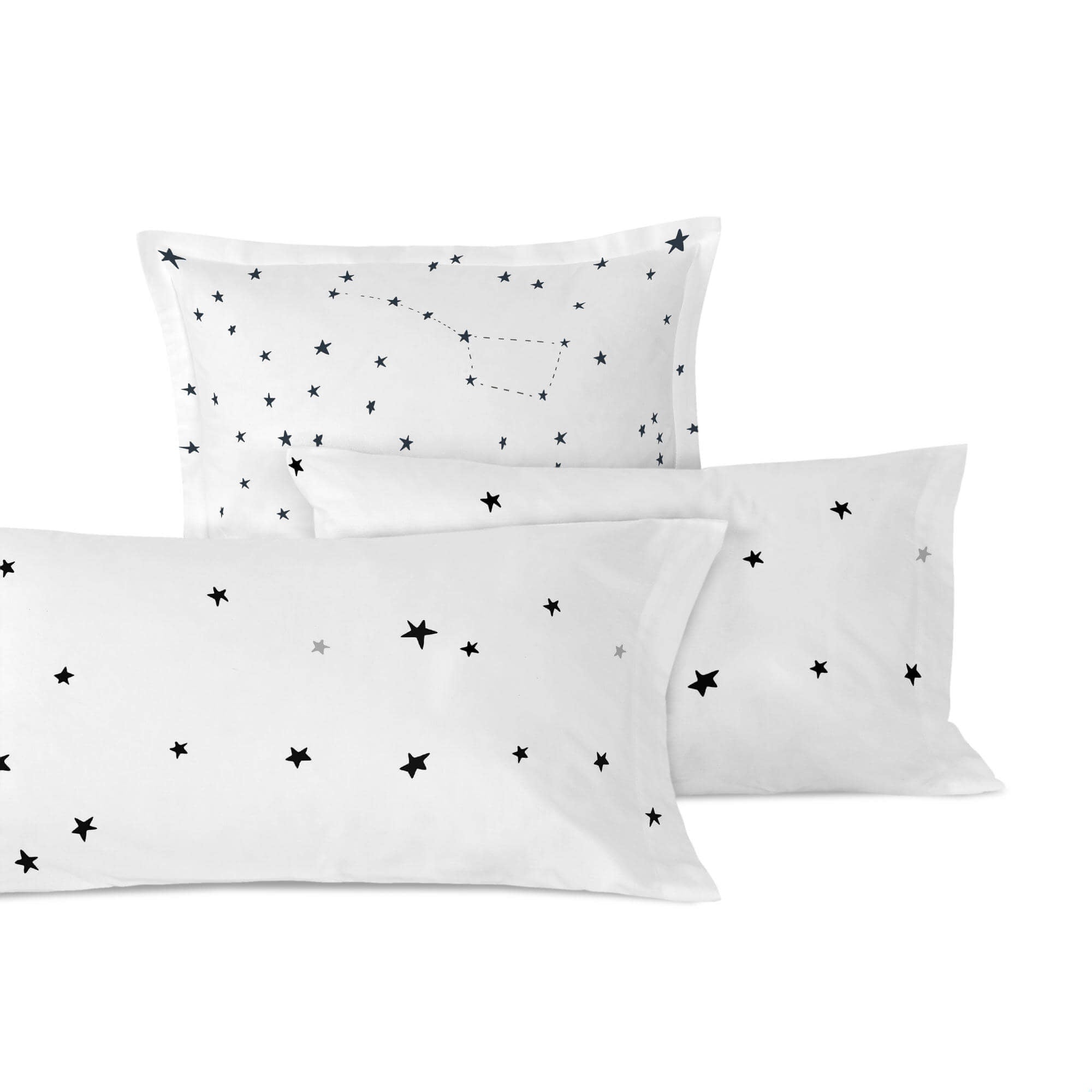 Blanc Kussensloop Constellation