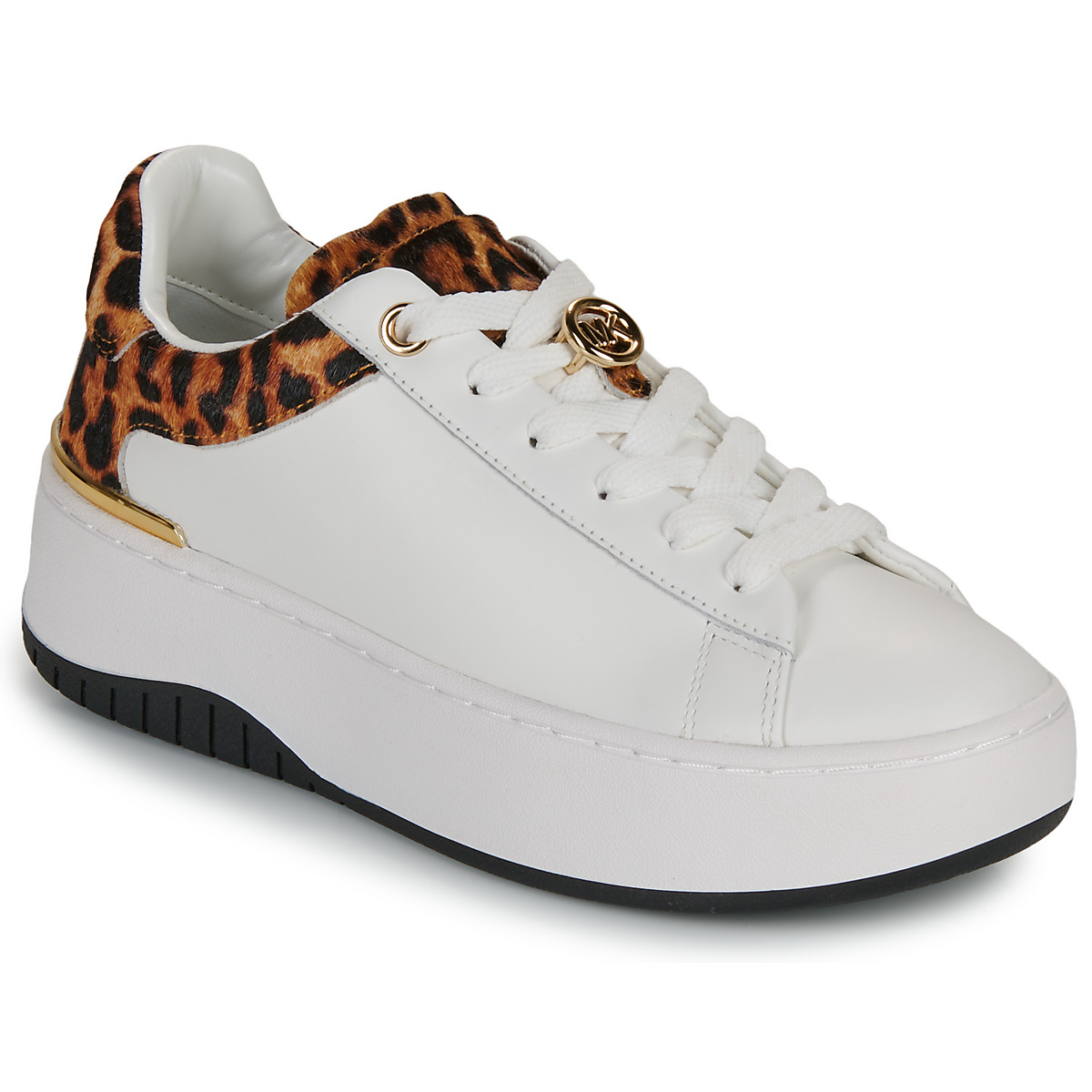 MICHAEL Michael Kors - DOTTIE LACE UP - White / Leopard