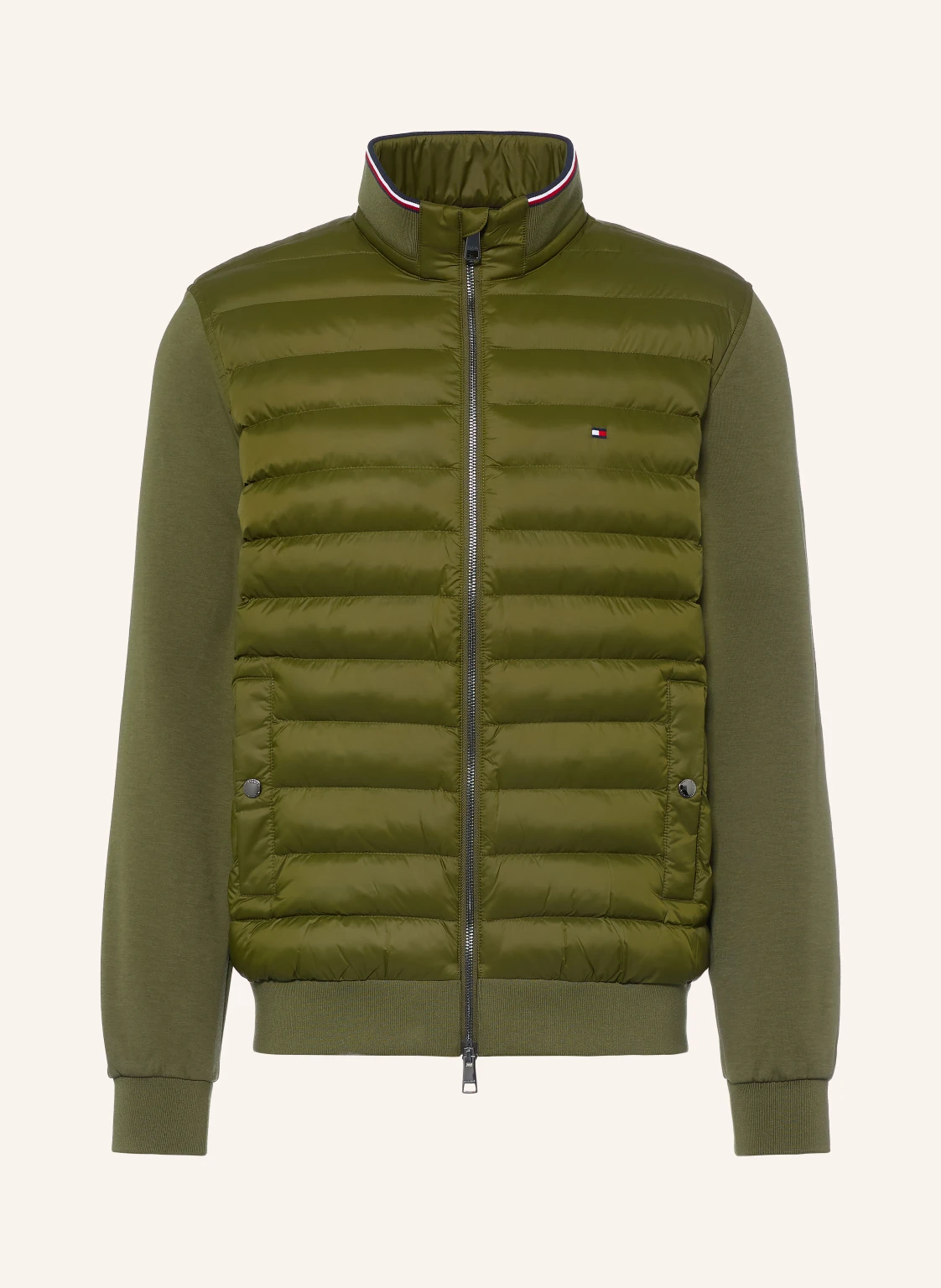 TOMMY HILFIGER Steppjacke im Materialmix