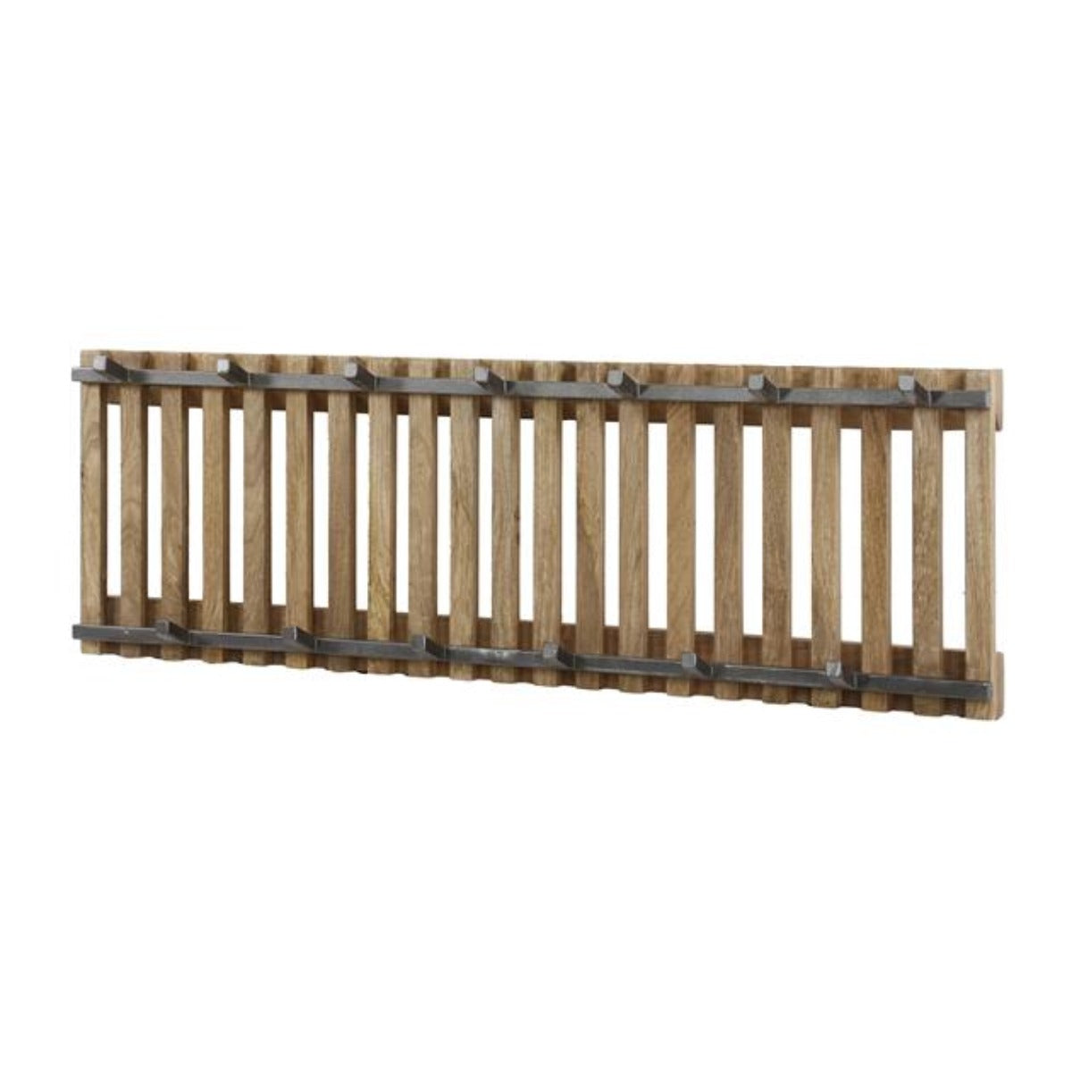 Giga Meubel Wandkapstok Tweak - Hout - 13 Haken - 100x10x33cm