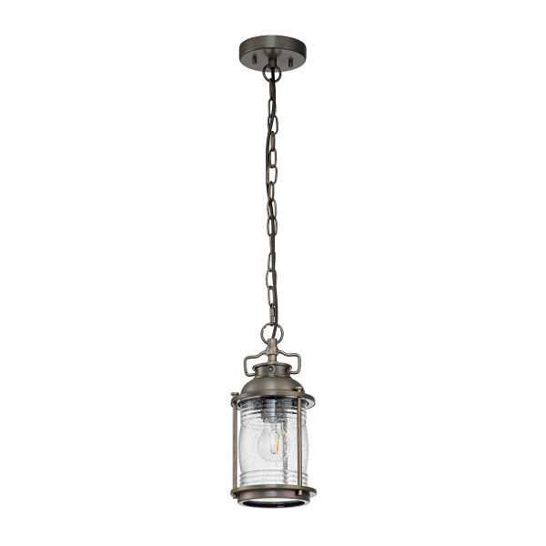 Lampa sufitowa Ashland Bay oksydowany brąz 1xE27x60W IP44 Kichler