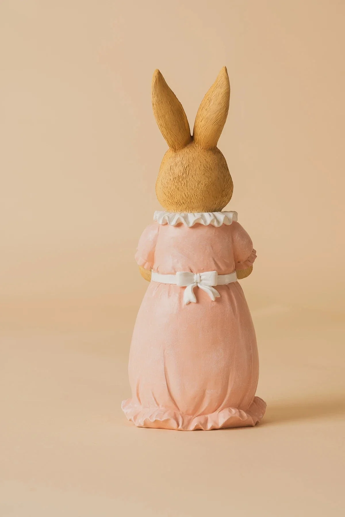 Large Girl Bunny Holding Easter Eggs