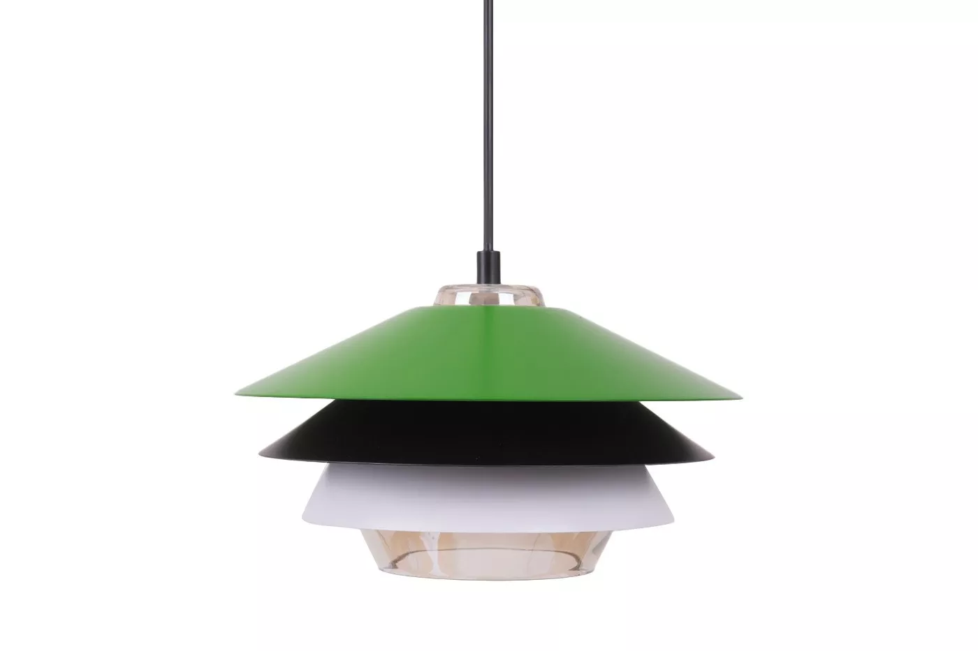 Lampa Wisząca KAZBI Szklany Nowoczesny Minimalistyczny Żyrandol