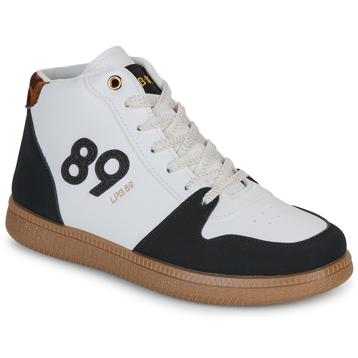 LPB 89 - MELINA - White / Black / Leopard