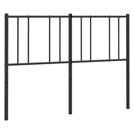 NNEVL Metal Headboard Black 152 cm