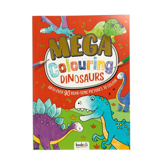 Dinosaurs Mega Colouring Book