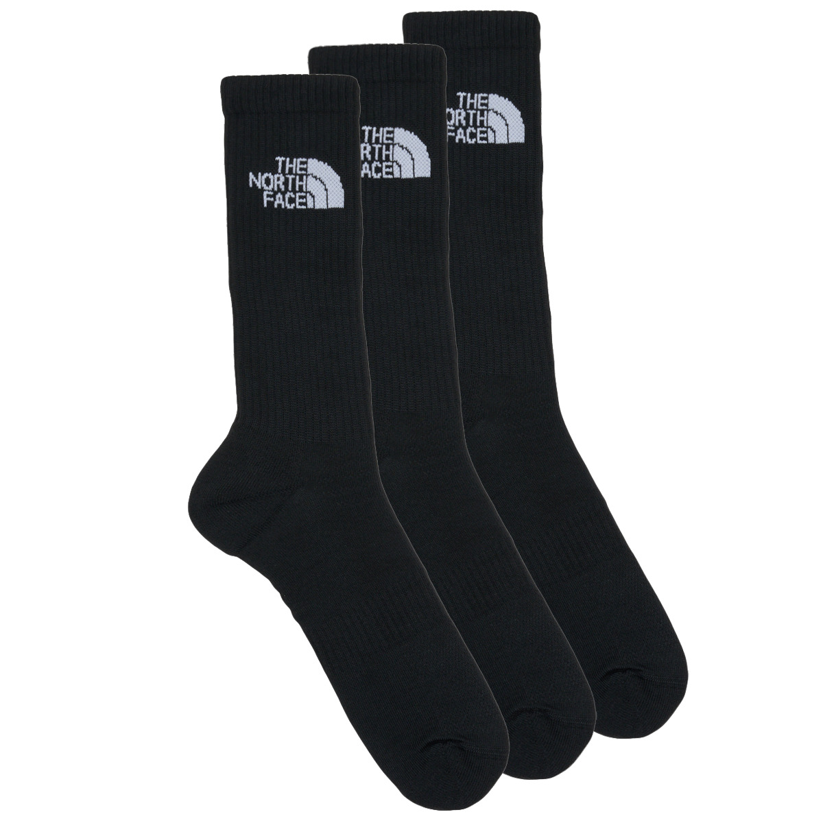 The North Face - Multi Sport Cush Crew Sock 3p - Black