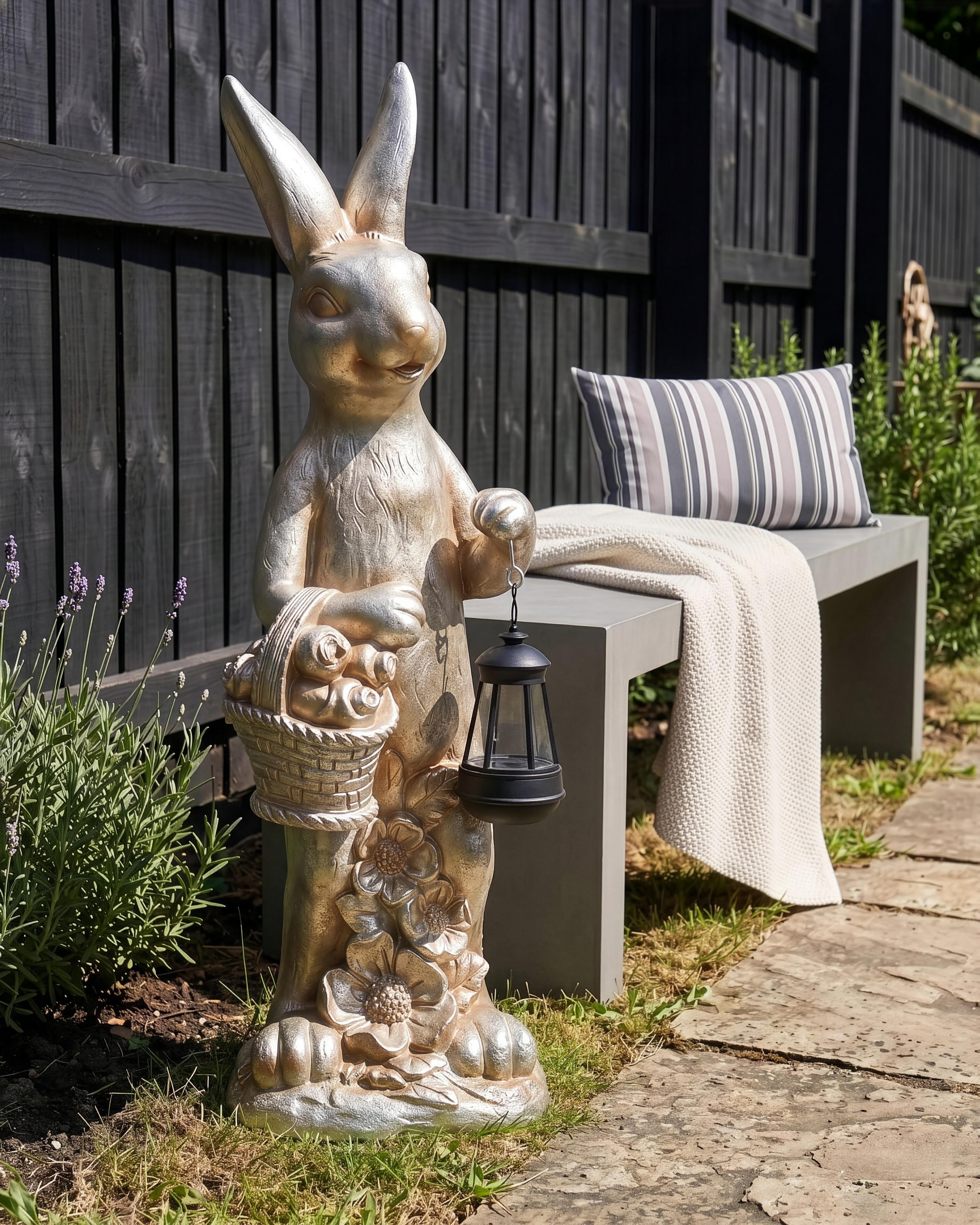 Garden Figurine OTTERUP Rabbit Gold