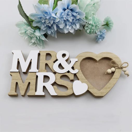 NNEOBA Love Heart Wedding Photo Frame