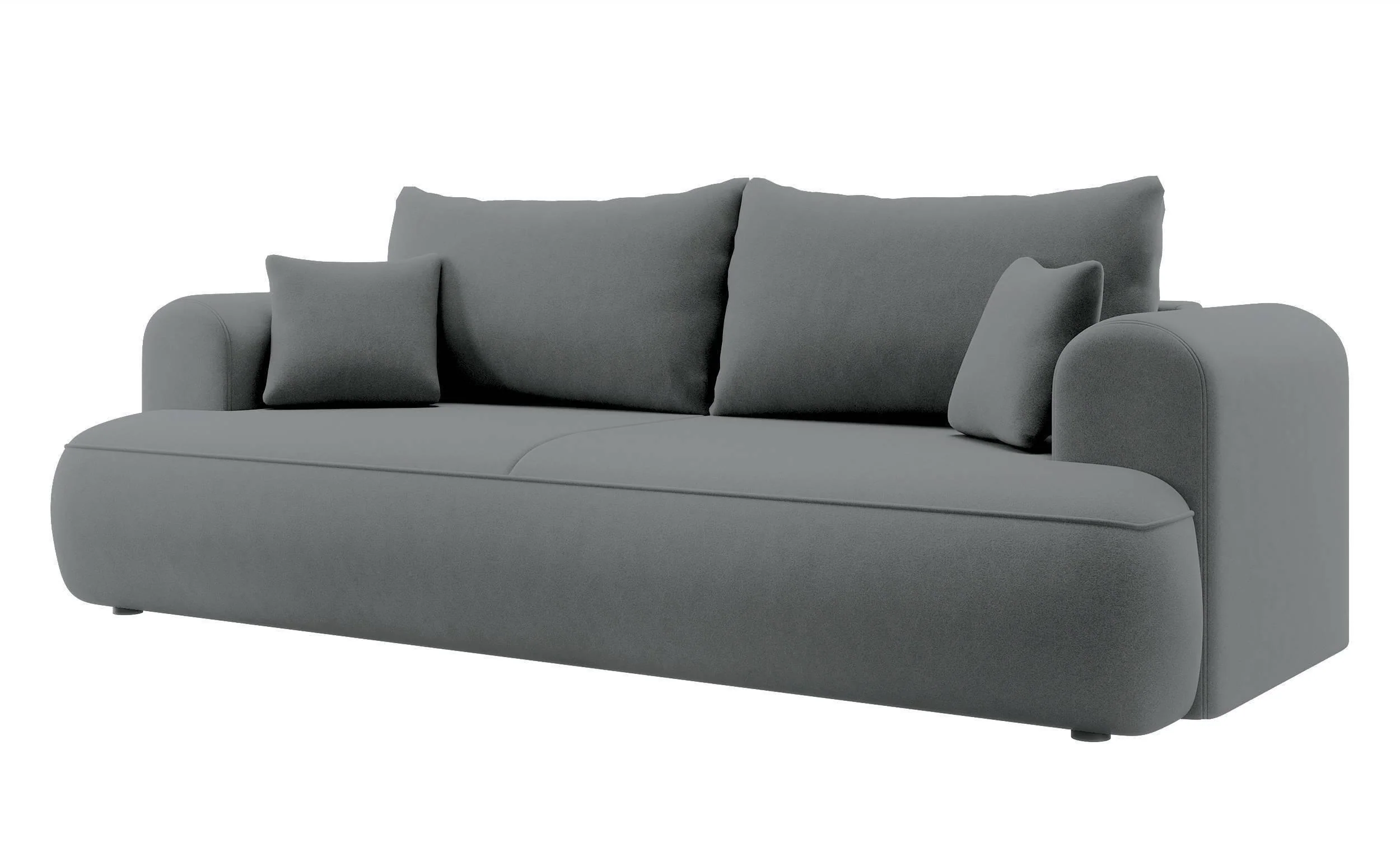 3-zitbank Philipa velvet met slaapfunctie